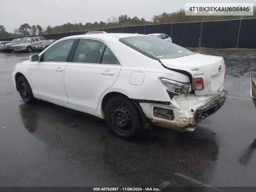 2010 Toyota Camry Le V6 VIN: 4T1BK3EK4AU608446 Lot: 40762987