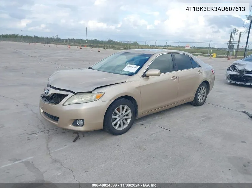 2010 Toyota Camry Xle V6 VIN: 4T1BK3EK3AU607613 Lot: 40824399