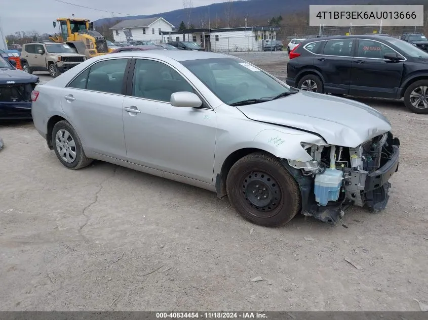 2010 Toyota Camry Le VIN: 4T1BF3EK6AU013666 Lot: 40834454