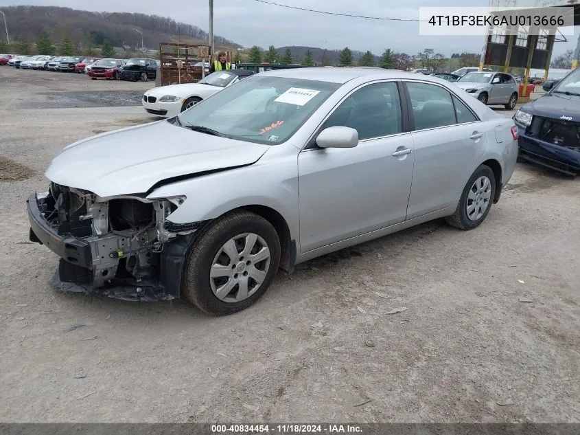 2010 Toyota Camry Le VIN: 4T1BF3EK6AU013666 Lot: 40834454