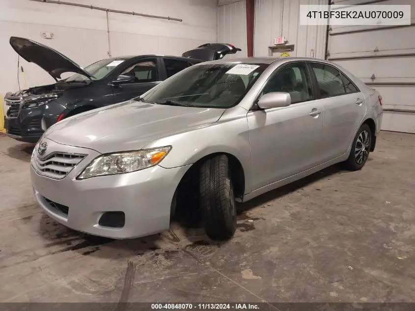 2010 Toyota Camry Le VIN: 4T1BF3EK2AU070009 Lot: 40848070