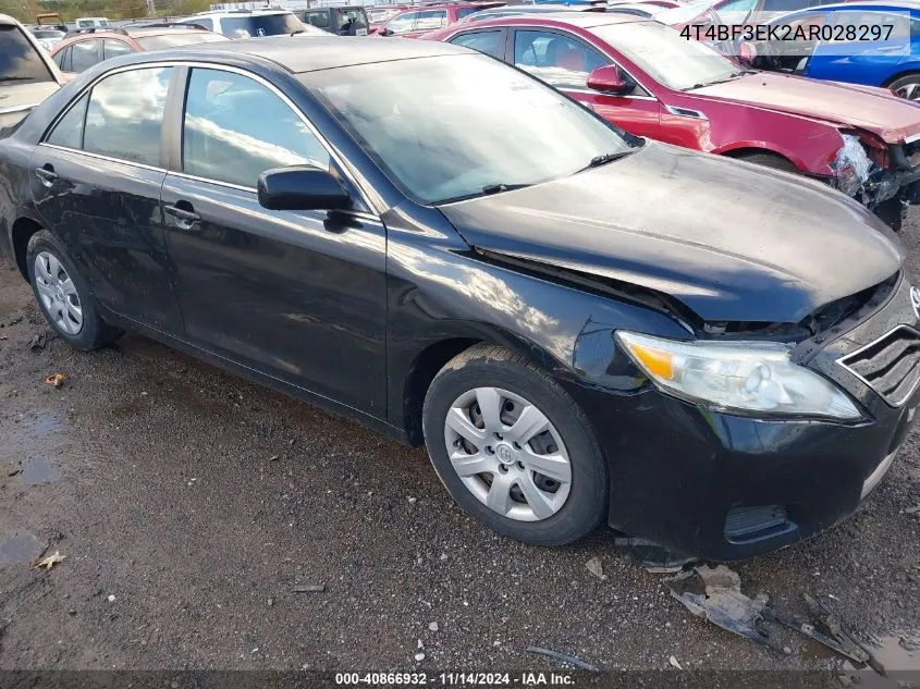 4T4BF3EK2AR028297 2010 Toyota Camry Le