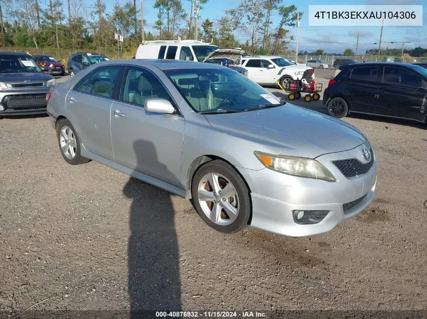 2010 Toyota Camry Se V6 VIN: 4T1BK3EKXAU104306 Lot: 40876932