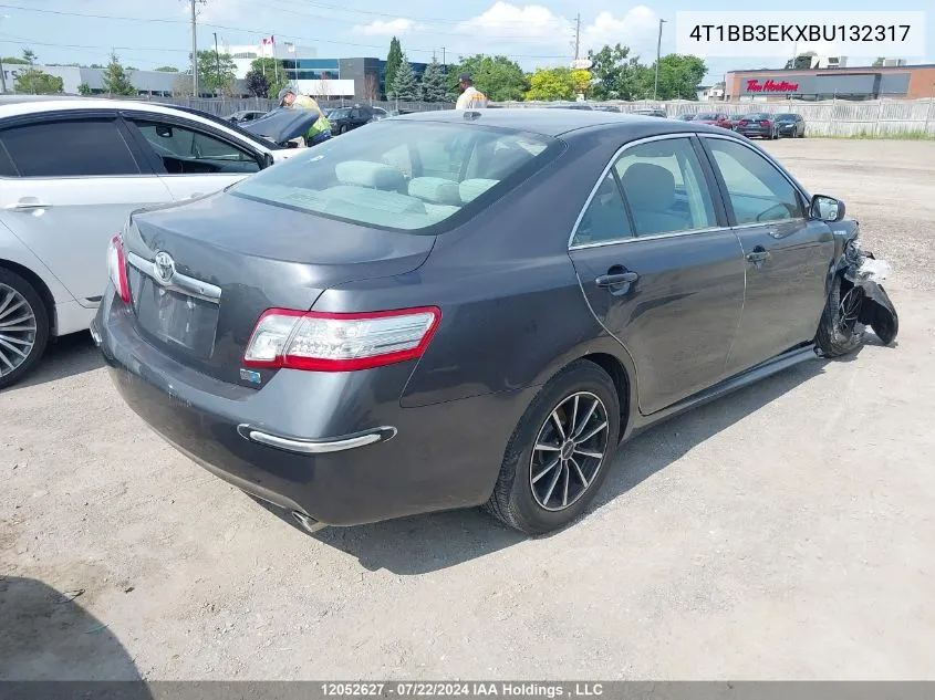 4T1BB3EKXBU132317 2011 Toyota Camry Hybrid