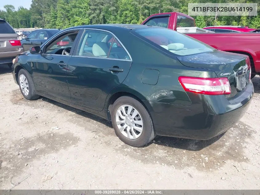 4T1BF3EK2BU614199 2011 Toyota Camry Le