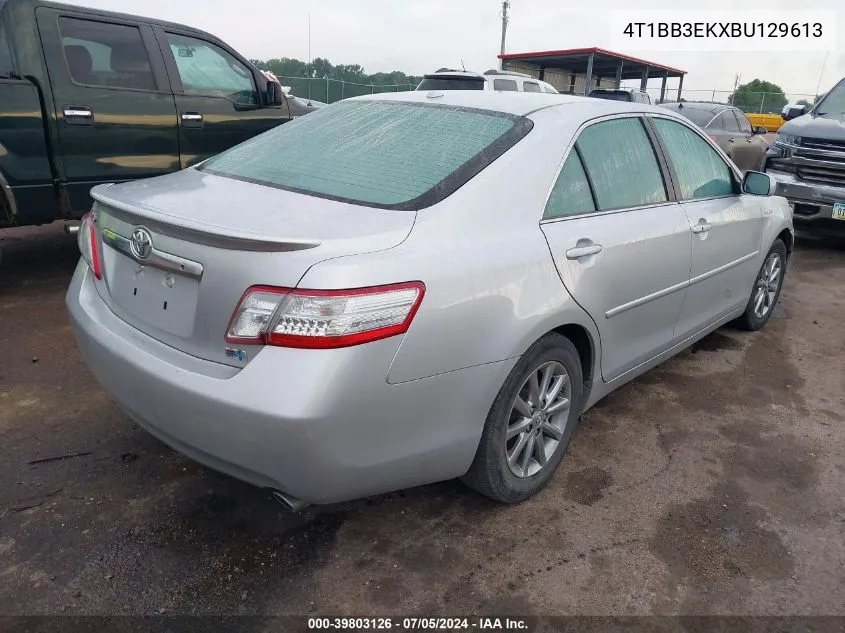 4T1BB3EKXBU129613 2011 Toyota Camry Hybrid