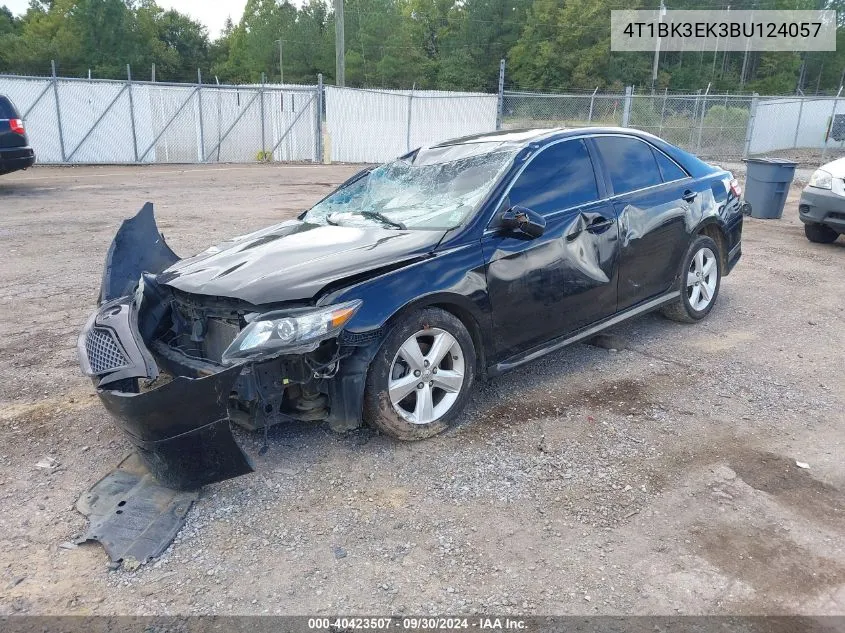 2011 Toyota Camry Se V6 VIN: 4T1BK3EK3BU124057 Lot: 40423507