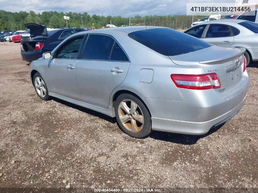 4T1BF3EK1BU214456 2011 Toyota Camry Se