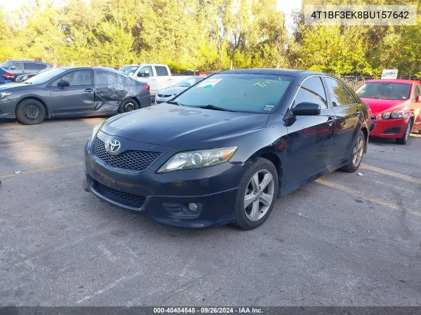 4T1BF3EK8BU157642 2011 Toyota Camry Se