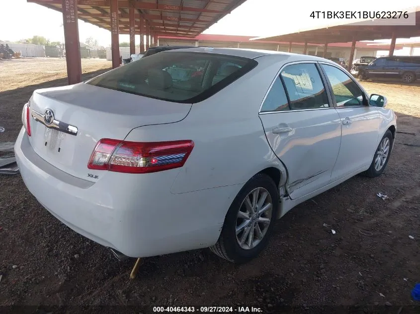 2011 Toyota Camry Xle V6 VIN: 4T1BK3EK1BU623276 Lot: 40464343