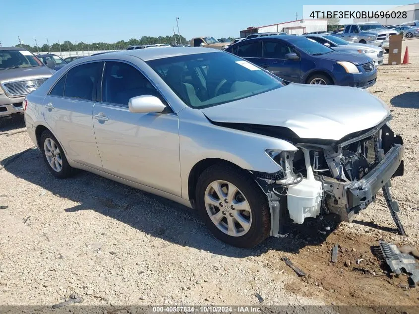 4T1BF3EK0BU696028 2011 Toyota Camry Le