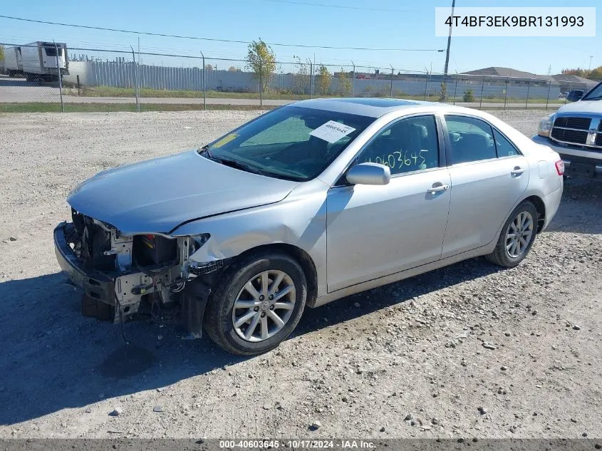 4T4BF3EK9BR131993 2011 Toyota Camry Xle