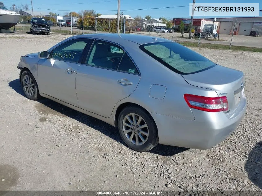 4T4BF3EK9BR131993 2011 Toyota Camry Xle