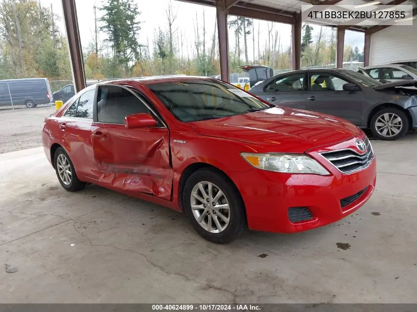 2011 Toyota Camry Hybrid VIN: 4T1BB3EK2BU127855 Lot: 40624899