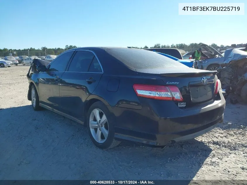 4T1BF3EK7BU225719 2011 Toyota Camry Se/Le/Xle