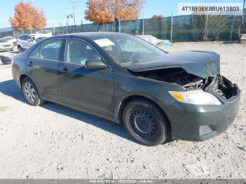 2011 Toyota Camry Se/Le/Xle VIN: 4T1BF3EK8BU613803 Lot: 40679418