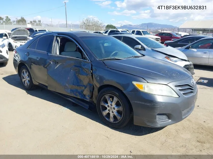 2011 Toyota Camry Le VIN: 4T1BF3EK9BU632831 Lot: 40718819