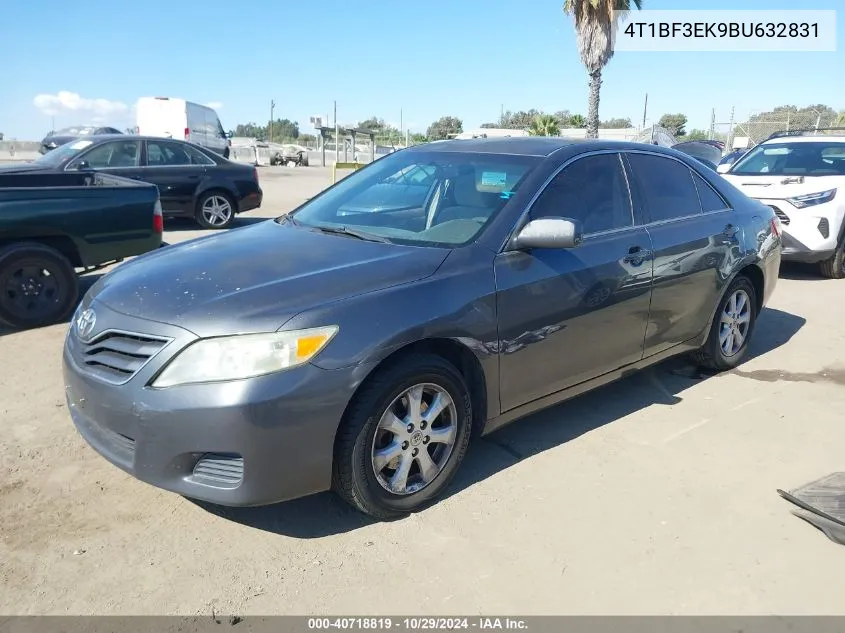 2011 Toyota Camry Le VIN: 4T1BF3EK9BU632831 Lot: 40718819