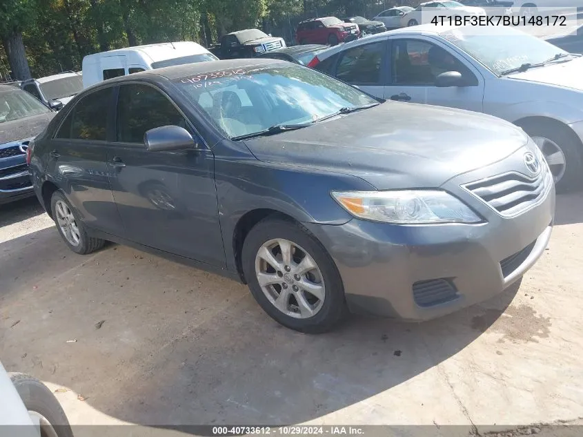 4T1BF3EK7BU148172 2011 Toyota Camry Le