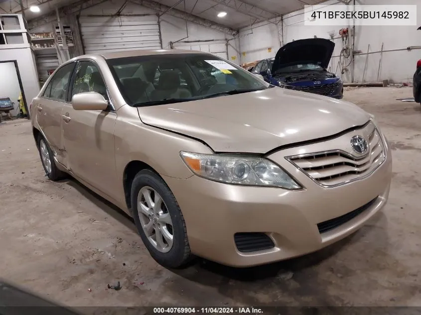 4T1BF3EK5BU145982 2011 Toyota Camry Le