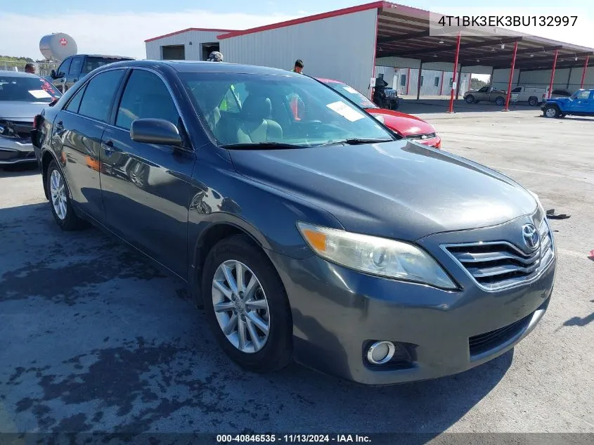 2011 Toyota Camry Xle V6 VIN: 4T1BK3EK3BU132997 Lot: 40846535