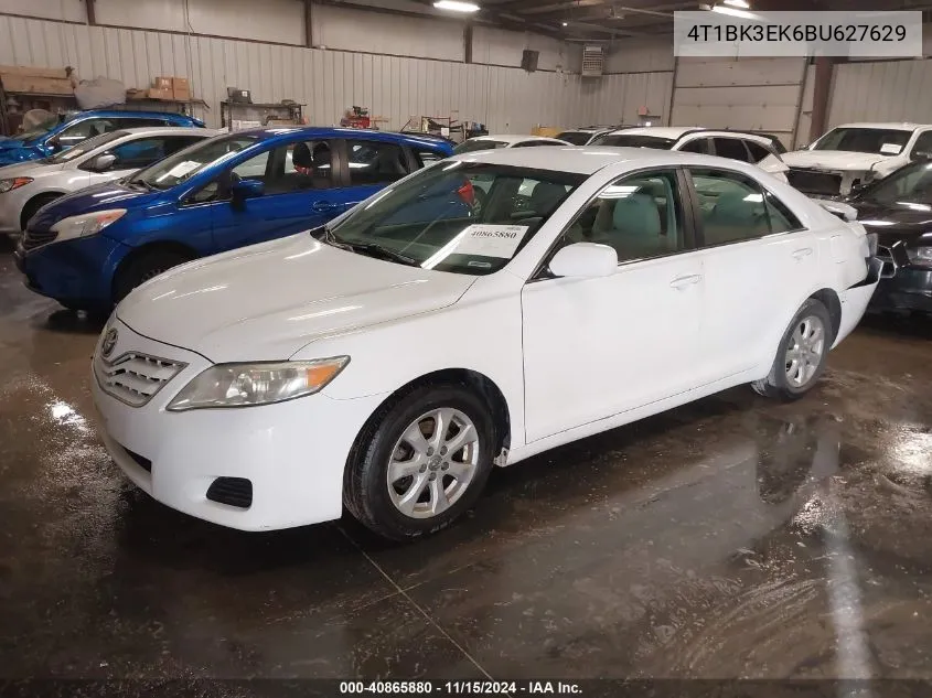 2011 Toyota Camry Le V6 VIN: 4T1BK3EK6BU627629 Lot: 40865880