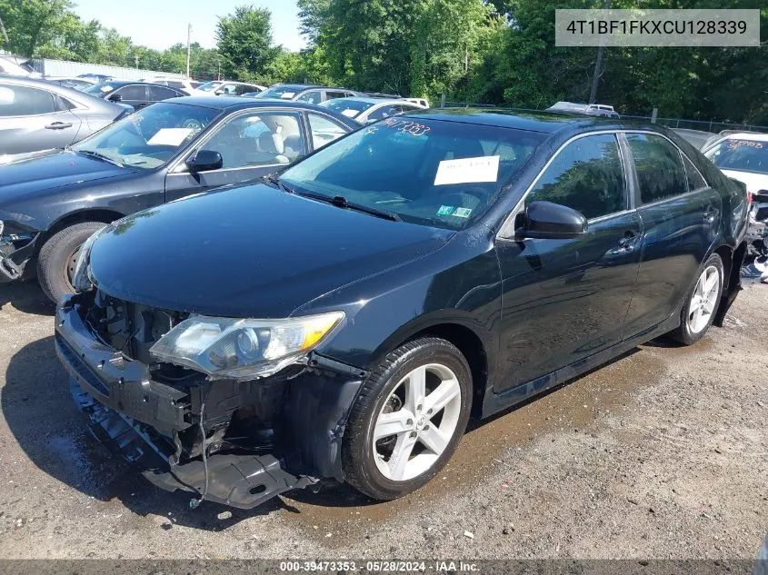 2012 Toyota Camry Se VIN: 4T1BF1FKXCU128339 Lot: 39473353