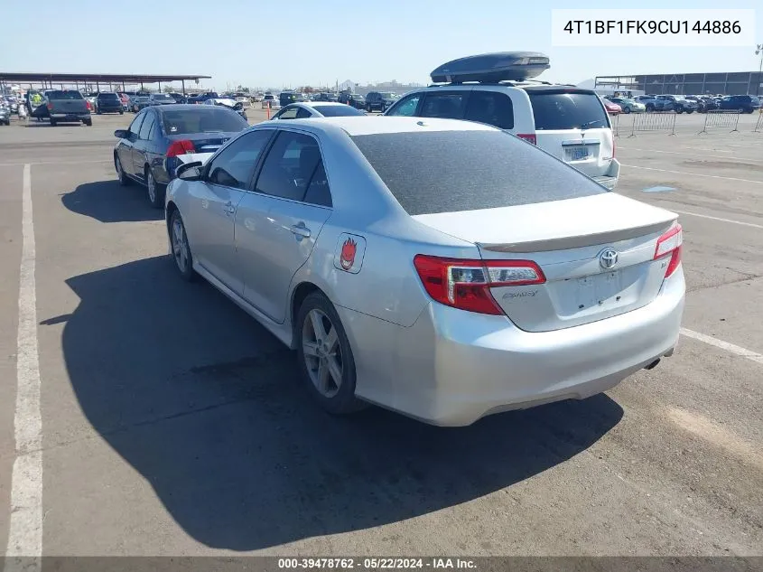 4T1BF1FK9CU144886 2012 Toyota Camry Se