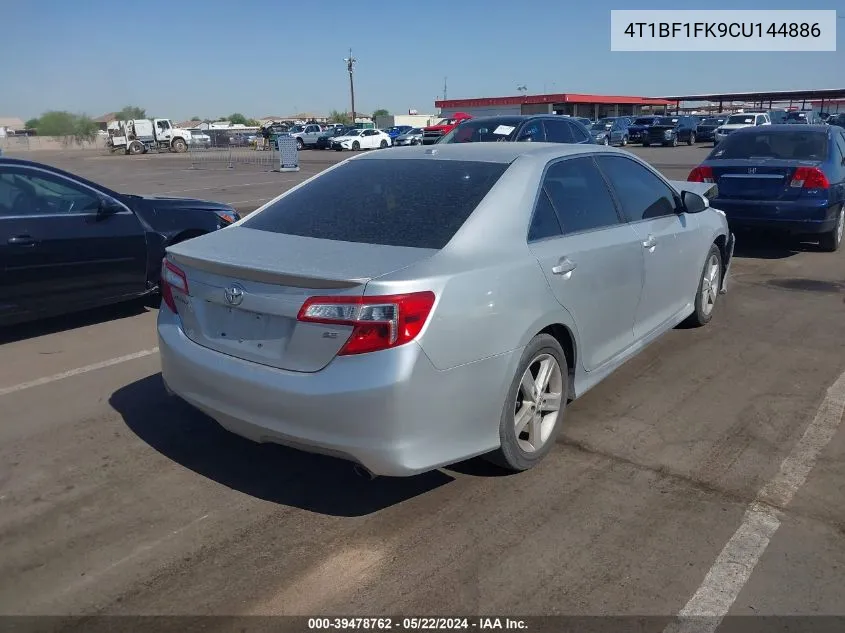 4T1BF1FK9CU144886 2012 Toyota Camry Se