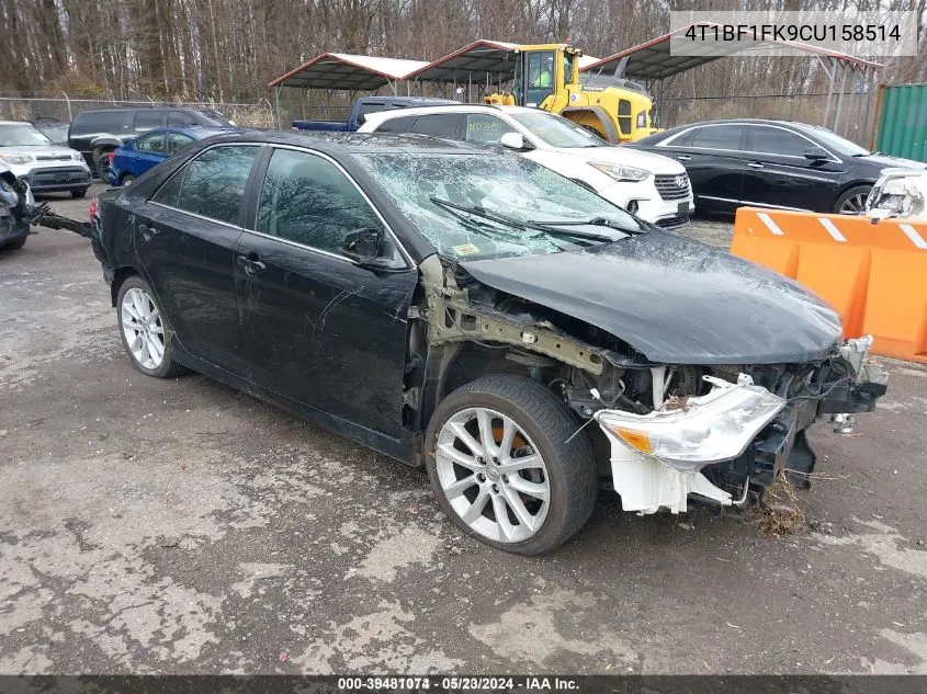 4T1BF1FK9CU158514 2012 Toyota Camry Se Limited Edition