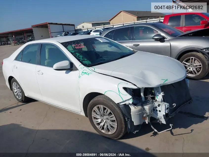 004T4BF1FK6CR2682 2012 Toyota Camry Se/Le/Xle