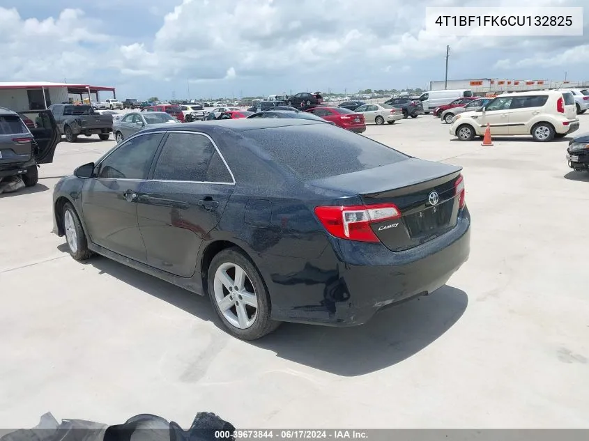 4T1BF1FK6CU132825 2012 Toyota Camry Se