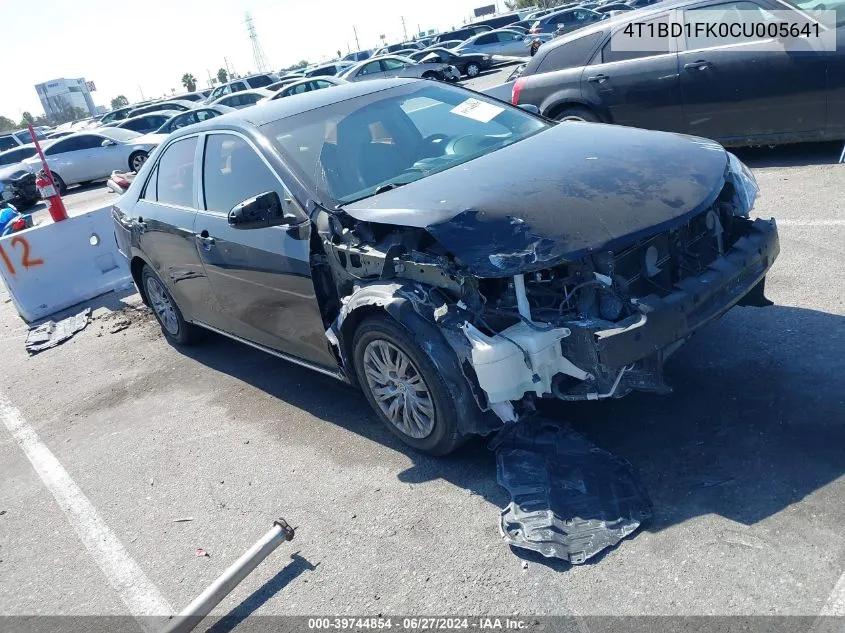 4T1BD1FK0CU005641 2012 Toyota Camry Hybrid Le