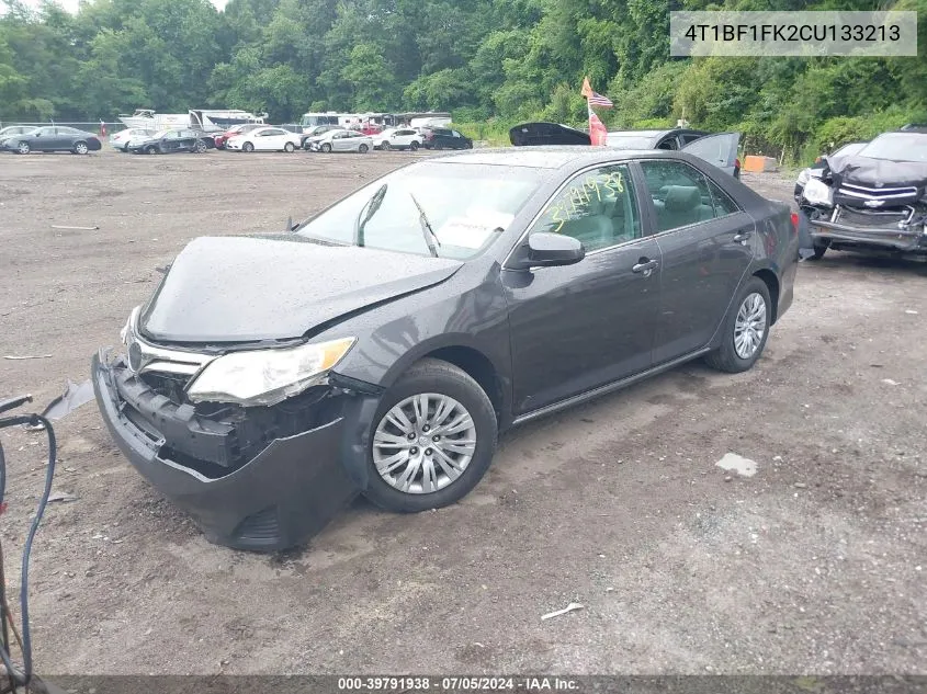 4T1BF1FK2CU133213 2012 Toyota Camry Le