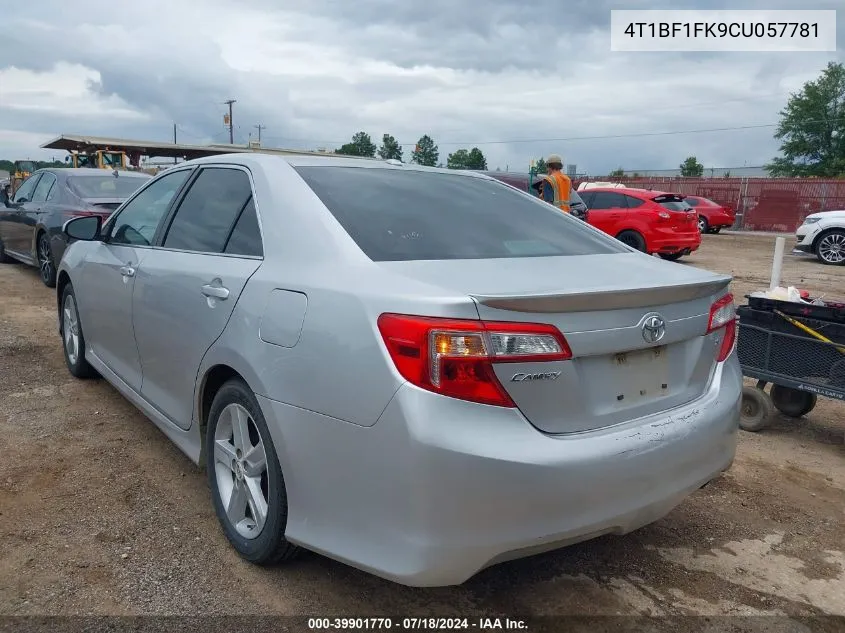 4T1BF1FK9CU057781 2012 Toyota Camry Se