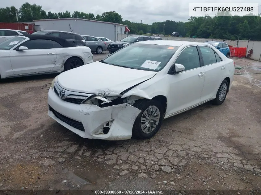 4T1BF1FK6CU527488 2012 Toyota Camry Le