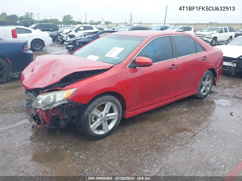 4T1BF1FK5CU632913 2012 Toyota Camry