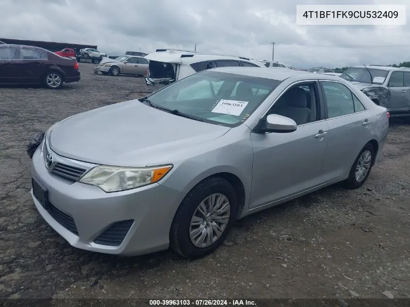 4T1BF1FK9CU532409 2012 Toyota Camry L