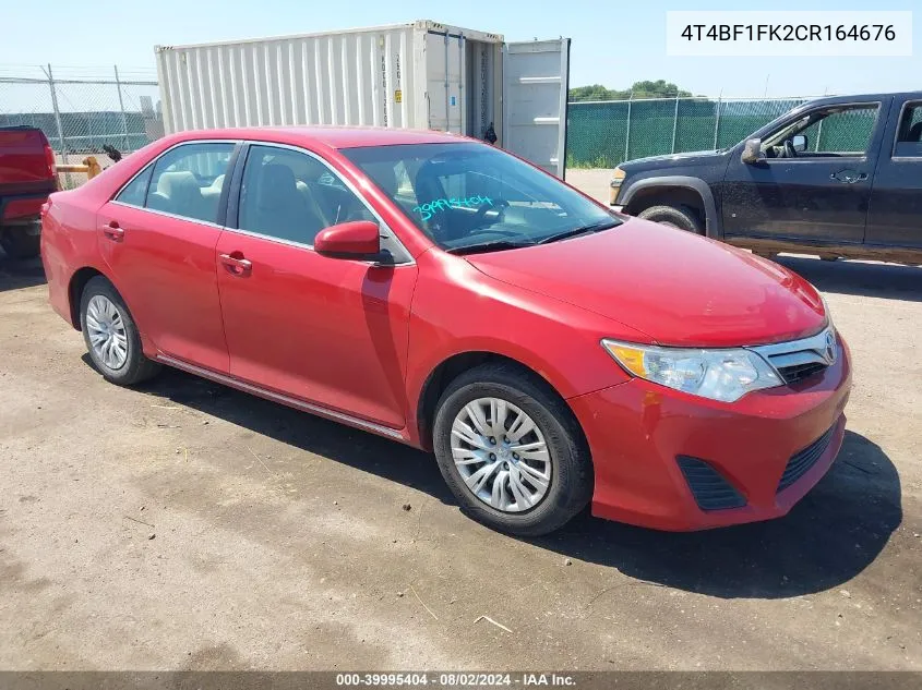 4T4BF1FK2CR164676 2012 Toyota Camry Le