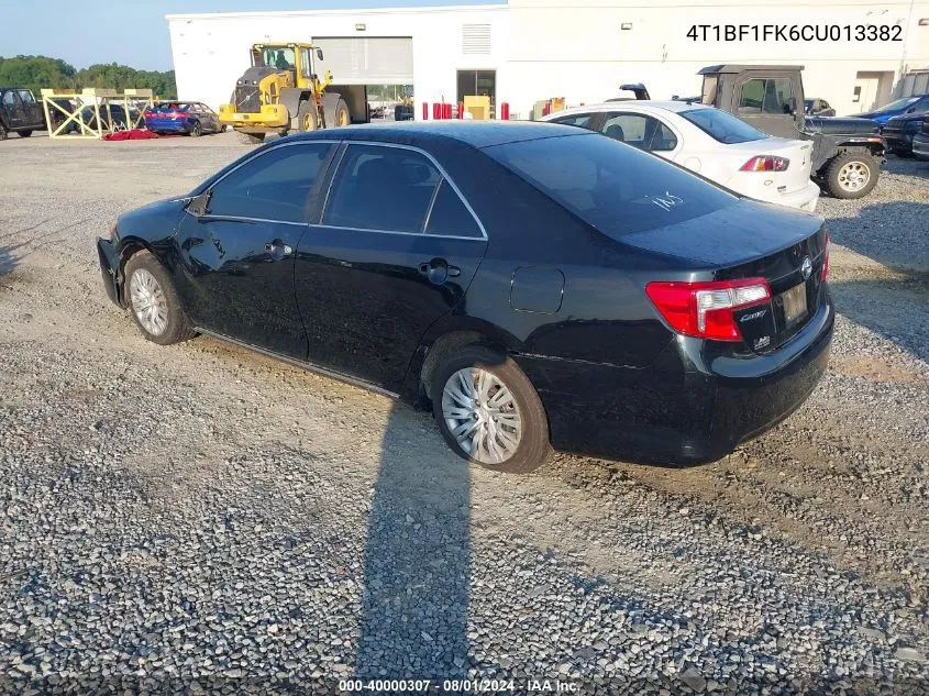 4T1BF1FK6CU013382 2012 Toyota Camry Le