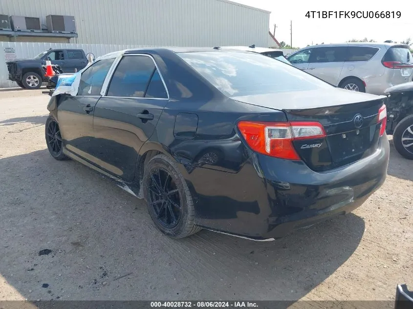 4T1BF1FK9CU066819 2012 Toyota Camry Se