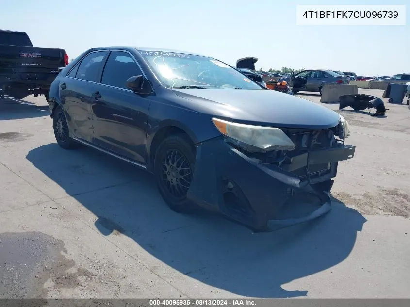 4T1BF1FK7CU096739 2012 Toyota Camry Le