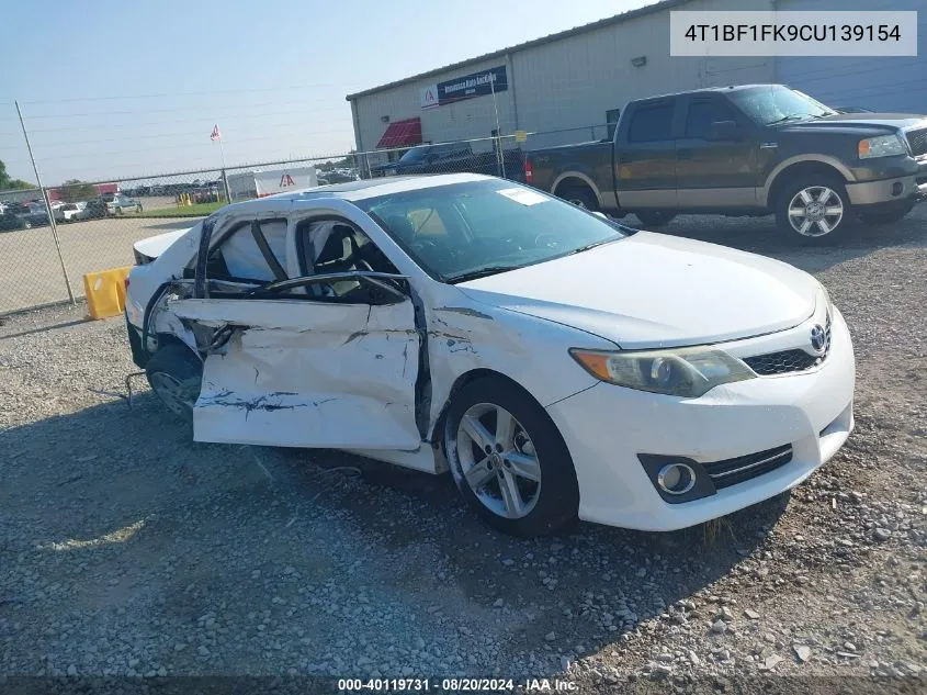 4T1BF1FK9CU139154 2012 Toyota Camry