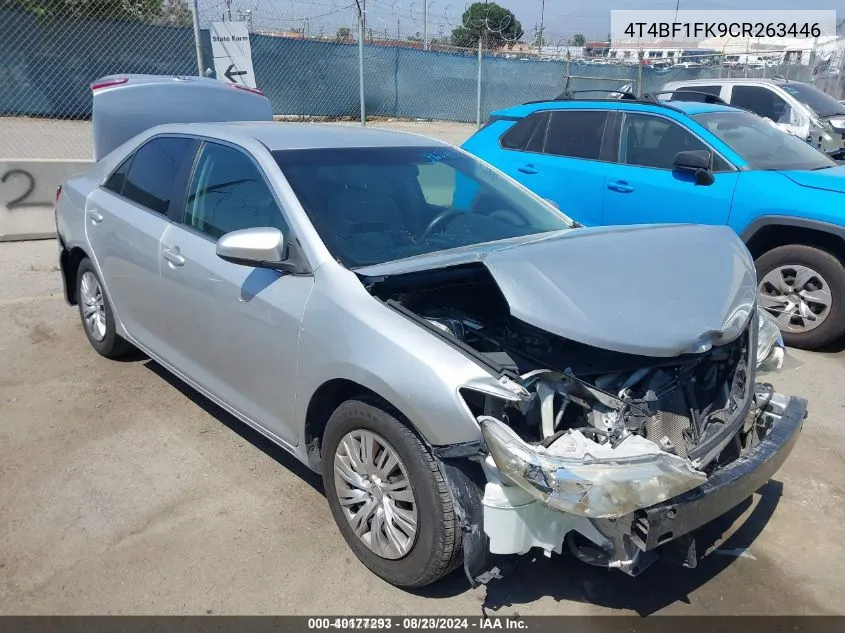 4T4BF1FK9CR263446 2012 Toyota Camry Le