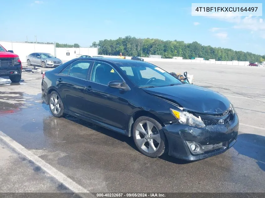 2012 Toyota Camry Se Limited Edition VIN: 4T1BF1FKXCU164497 Lot: 40232657