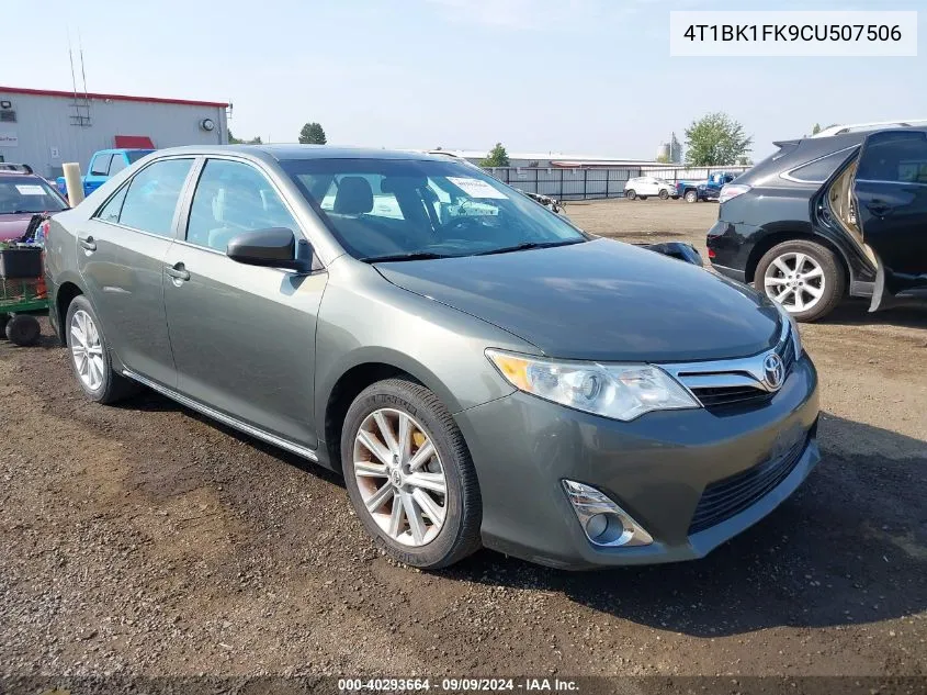 4T1BK1FK9CU507506 2012 Toyota Camry Xle V6