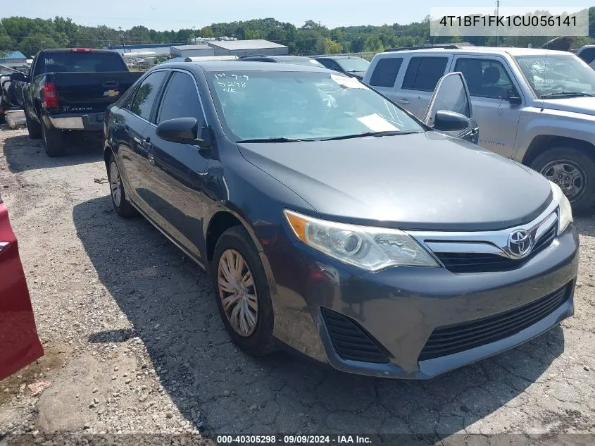 4T1BF1FK1CU056141 2012 Toyota Camry Le