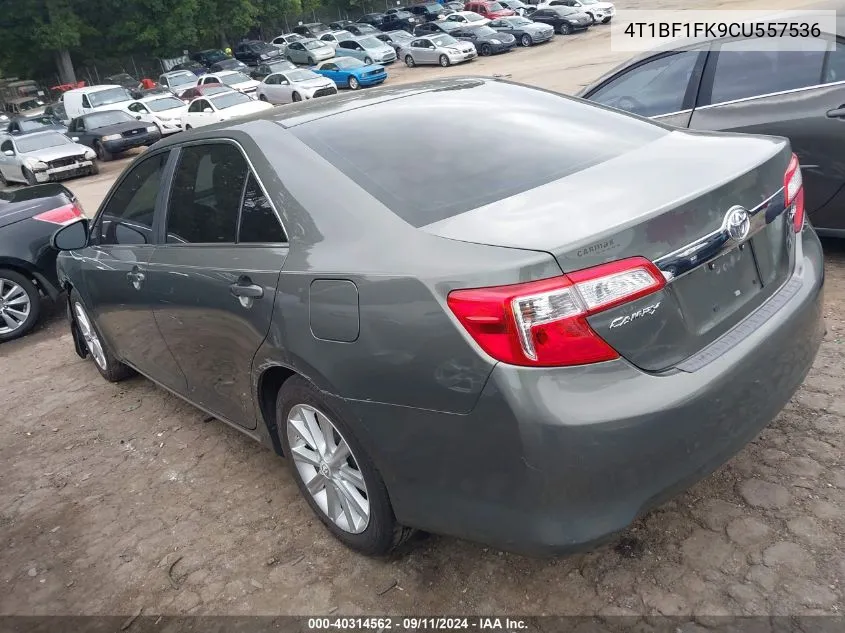 4T1BF1FK9CU557536 2012 Toyota Camry Xle