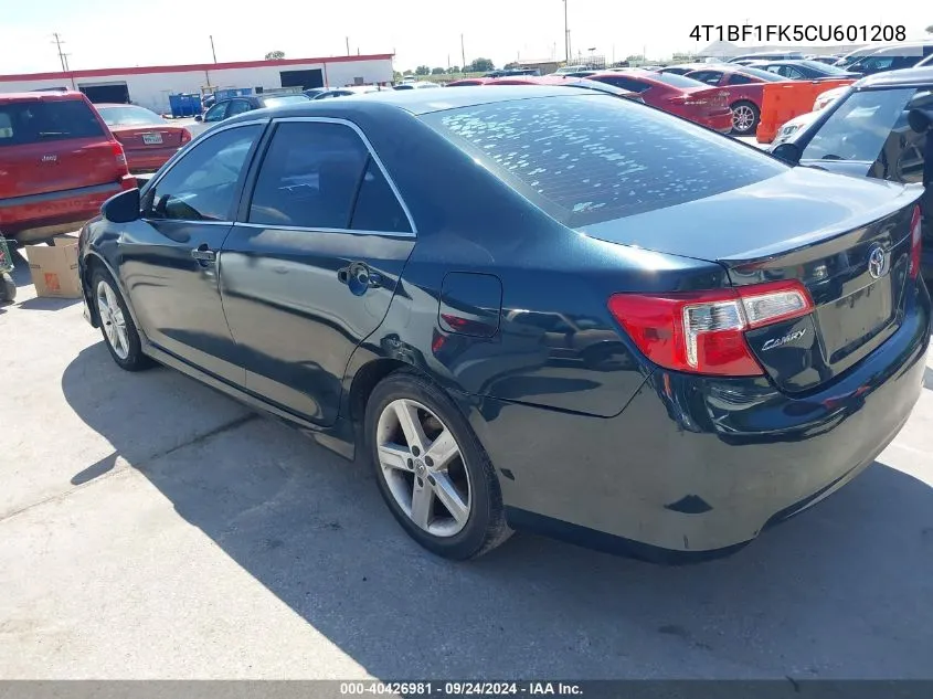 4T1BF1FK5CU601208 2012 Toyota Camry Se