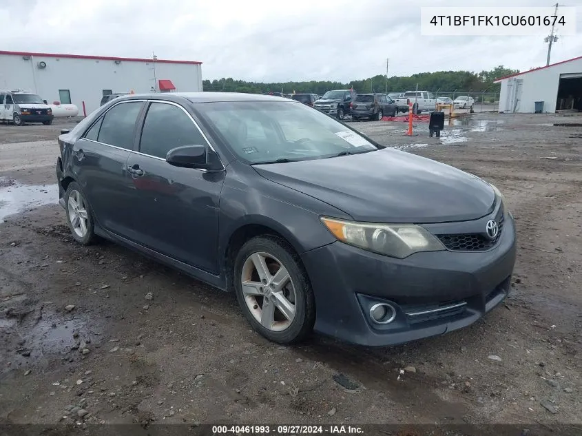 4T1BF1FK1CU601674 2012 Toyota Camry Se